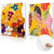 2-Pack Geltryckplattor, 8" X 10" Återanvändbar Geltryckplatta, Trycktillbehör för Konst, Scrapbooking, Hantverk