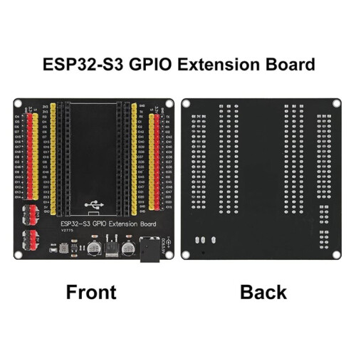 2PCS ESP32-S3 GPIO Expension Board Digital ESP32 IOT Development Board IO Pin -Powered