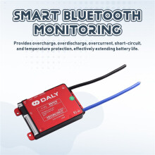 Daly BMS 7S-17S UART BMS Daly BMS Lifepo4 7S-17S Li-Ion LTO LiFePO4 Li-Ion LTO Batteriskydd 60A
