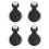 4X 5 Speed Car Gear Shift Knob Lever Dust Cover for  Swift SX4 ALTO 1