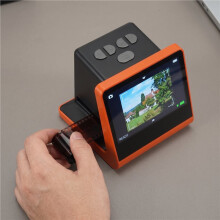 Convertitore Scanner per Diapositive LCD da 5 Pollici da 14 MP/22 MP, Visualizzatore di Immagini Digitali per Pellicole 135/126KPK