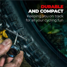 Tubeless Bike Tyre Repair Kit - for MTB and Road Bicycle Tyres - Fix A Puncture or Flat, Fast, Plugger Tool and Plugs