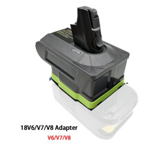 RYO18V6/V7/V8 Lithium Ion Battery Adapter Converter for 18V Compatible with V6 V7 V8 Series Cordless Vacuum P108