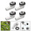 4pcs Air Conditioner Drain Nozzle Air Conditioner Drain Connector Effective Draining Long-Lasting Performance Sturdy 5