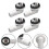 4pcs Air Conditioner Drain Nozzle Air Conditioner Drain Connector Effective Draining Long-Lasting Performance Sturdy 6