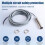 Inductive Analog Proximity Sensor KJ4-M18MB80-ANU M18 Thread 0-10V Linear Voltage Position Displacement Detection 4