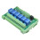 6-Channel Relay Modules, DIN Rail Mounting, Models SRD-05VDC-SL-C 10A Current, 12V Output Voltage, PNP Circuit 1