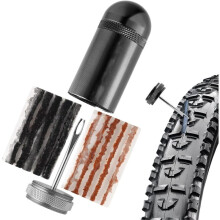 Reparaturset für Schlauchlose Fahrradreifen - für Mountainbike- und Rennradreifen - Schnelle Reparatur Platten und Reifenreparatursets mit