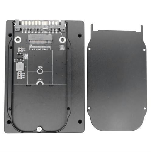 Placa Adaptadora PCIe 3.0 NVMe M-Key M.2 para U.2 SFF8639 para Disco Rígido U.2 de 2,5 Polegadas, Gabinete para Disco Rígido SSD Totalmente em