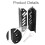 Awning Bracket Accessory Easy Installation Easy Use Quick Setup Wind Proof Professional Metal Heavy Duty 6