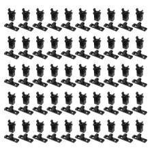 50 Set Push Buckles for Toothpick Boxes and Containers with Sturdy Spring Mechanism and Secure Closure