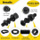1500PCS M4 Screws with Nuts Assortment Kit, M4 Hex Socket Button & Cap  Bolts Nut and Washers Set for 3D Printer 4