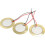 20PCS XHXDZ 35MM Piezoelectric Ceramic Wafer Plates with Wire Buzzer Piezo Elements for DIY Projects and Electronics 6