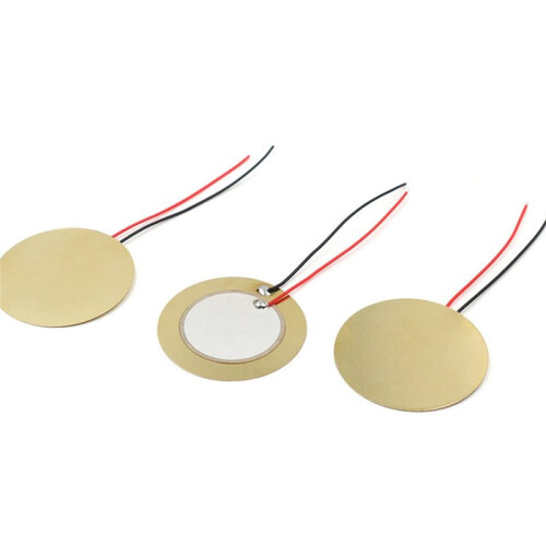 20PCS XHXDZ 35MM Piezoelectric Ceramic Wafer Plates with Wire Buzzer Piezo Elements for DIY Projects and Electronics 1