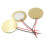 20PCS XHXDZ 35MM Piezoelectric Ceramic Wafer Plates with Wire Buzzer Piezo Elements for DIY Projects and Electronics 5