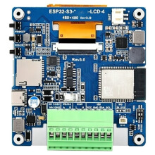 4 Inch IPS Display Development Board, 480x480 Microcontroller Board with Dual Core Design for DIY Electronics Projects
