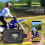 Câmera DVR para Motocicleta 1080P, Dashcam, Wi-Fi, Aplicativo Integrado, Câmera Frontal e Traseira de 2 Polegadas para Gravação de Direção em 7