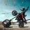 Câmera DVR para Motocicleta 1080P, Dashcam, Wi-Fi, Aplicativo Integrado, Câmera Frontal e Traseira de 2 Polegadas para Gravação de Direção em 8