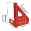 1pc 3D Multi-Angle, Combination Tool, Multi-Function Plastic Ruler for Accurate Marking and Layout A 7