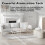 Aroma Diffuser, 200ml Essential Oil Diffuser with Safety Key Lock, Wall-Mounted/Desktop Fragrance Machine EU Plug 3