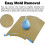 2pcs Double-Sided PEI Plate for Flashforge Creator 5 / 5 Pro Build Plate Printing Bed 3D Printer W/4pcs Silicone Cover 6