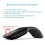 Ultra Thin Foldable Arc Optical Mouse 2.4G/ Wireless Mouse Ergonomic Quiet 3D Touch Mice Offices Game 10