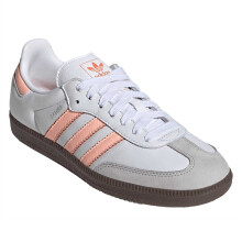 (5 UK, White) Adidas Womens/Ladies Samba OG Leather Trainers