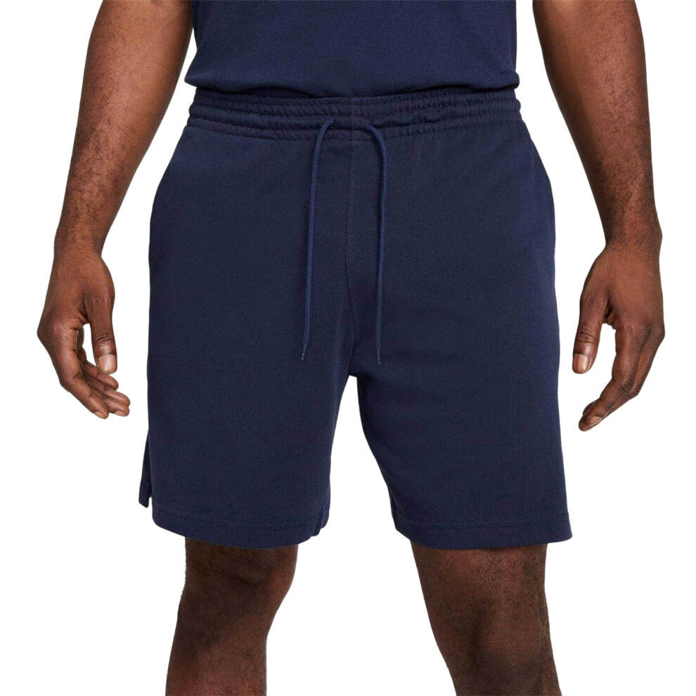 Nike (Xxl, Navy) Mens Club Embroidered Logo Shorts
