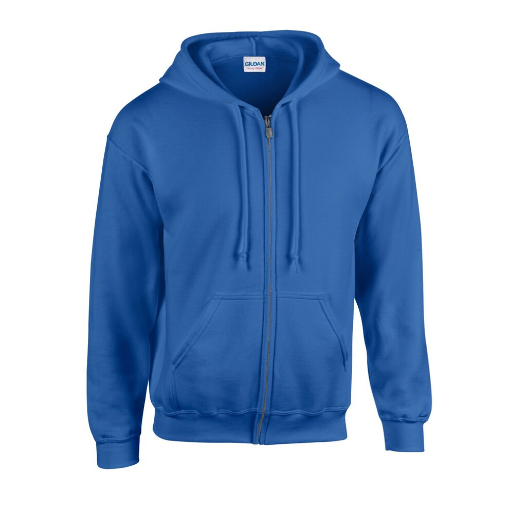 Gildan (Xl, Royal Blue) Mens Heavy Blend Full Zip Hoodie