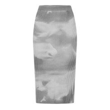 (8 UK, Frost Gray) Diesel Womens/Ladies Betty Tie Dye Wool Blend Slim Pencil Skirt