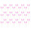 Pink Bunny Ear Cake Toppers Synthetic Durable 30 Pcs 8