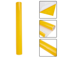 Yellow Vinyl Car Wrap Film Glossy 30 x 150 cm