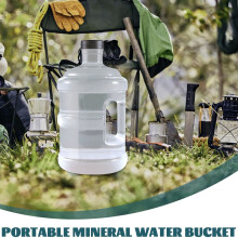 Leak-Proof Water Bottle with Handle and Cover 0.8 gal 1.3