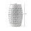 Bucky Metal Side Table White Indoor Outdoor 3