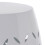 Bucky Metal Side Table White Indoor Outdoor 5