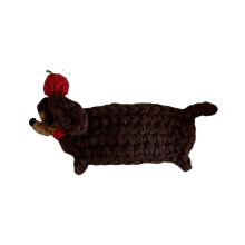 Handmade Yarn Crochet Hair Clip Dog Cat Design 1 Piece