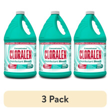Concentrated Household Cleaning Bleach 121 fl oz 3 Pack