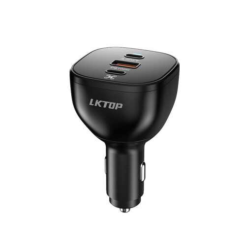 USB-C Car Charger 130W 3-Port PD for DJI Drones
