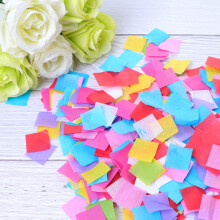 Wedding Table Centerpieces Square Paper Confetti Assorted