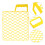 Paint Grid Tray Liner with Plastic Screen and Grid Pad 12.4 7
