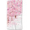 Cherry Blossom Hand Towels Soft Spring Pattern 15x30 Inch 1