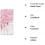 Cherry Blossom Hand Towels Soft Spring Pattern 15x30 Inch 4