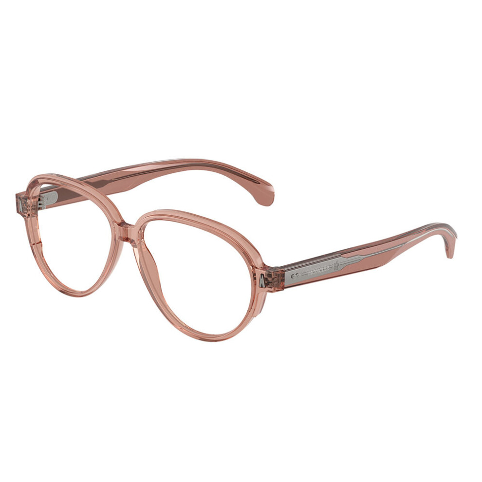 Moncler Unisex Pink Me2003 3008 Optical Frames Acetate Transparent Pilot Normal - Image 2