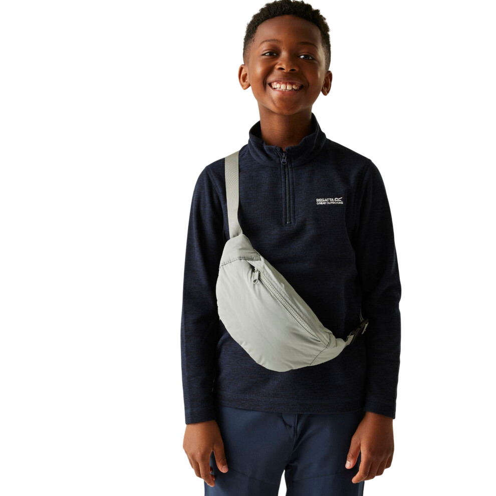Regatta (7-8 Years, Navy) Childrens/Kids Hot Shot Quarter Zip Fleece Top