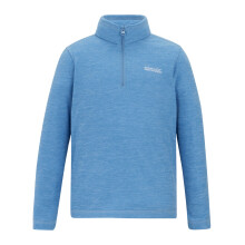 (14 Years, Washed Denim) Regatta Childrens/Kids Hot Shot Quarter Zip Fleece Top
