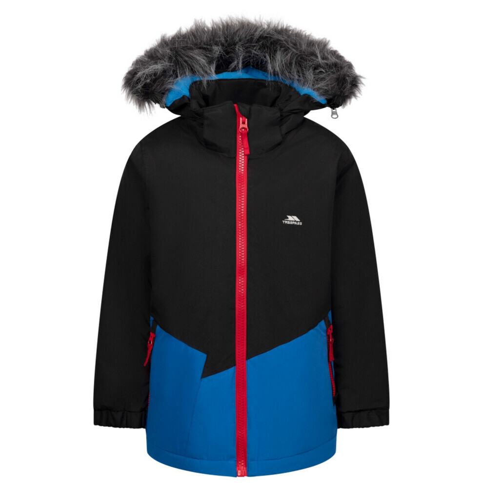 Trespass (5-6 Years, Black) Boys Deen Raincoat