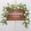 Artificial Rose Vine Garland 6ft with 10 White Roses and 5