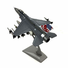 F-16D Fighting Falcon model for collectors with display