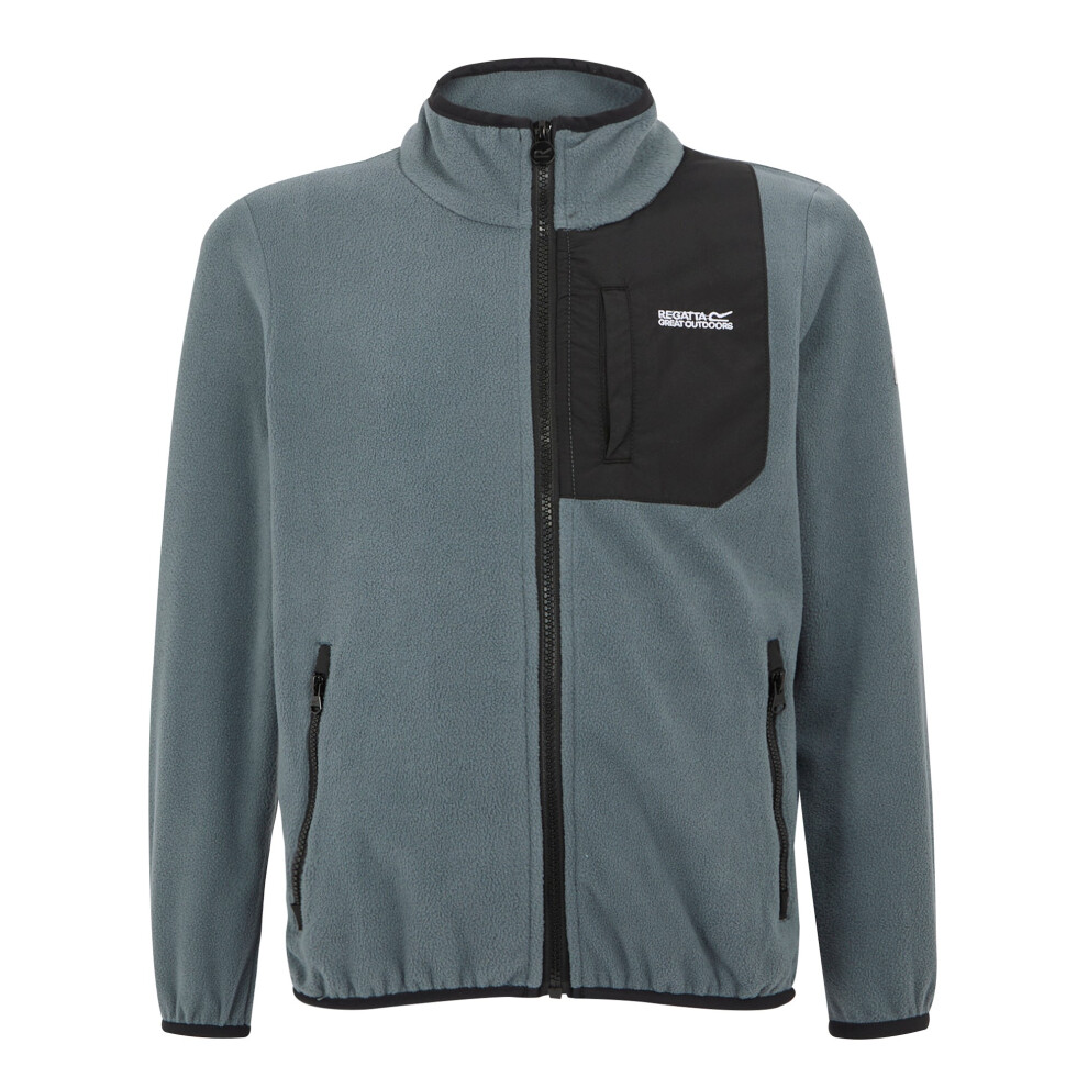 Regatta (14 Years, Stormy Weather) Childrens/Kids Frankie Full Zip Fleece Jacket