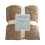 Coffee Flannel Jacquard Blanket 180x200cm 1